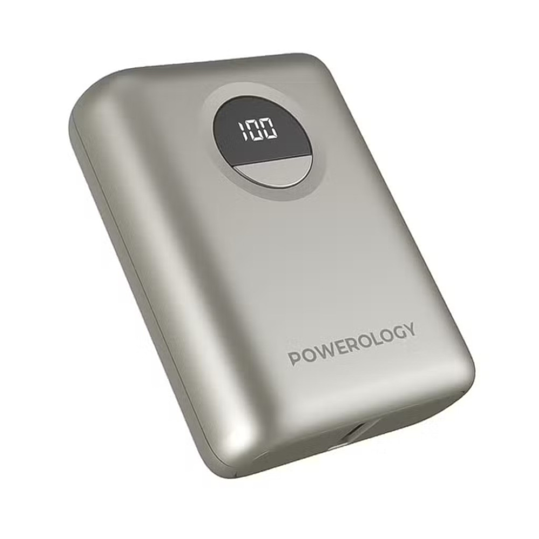 POWEROLOGY ULTRA-COMPACT P/B 10000MAH PD 20W-TITAN